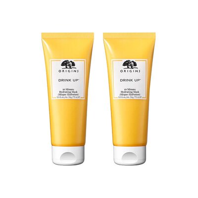 Origins悦木之源 水润畅饮涂抹面膜75mlx2 补水保湿