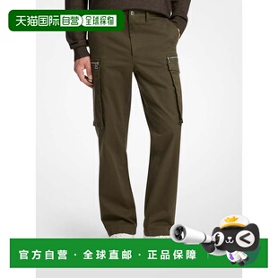 常春藤 裤 美国奥莱直发 kors弹力棉拉链工装 自营michael