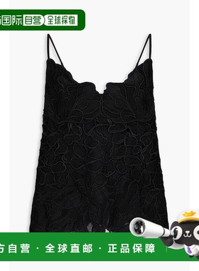 香港直邮Simkhai 女士 Eliana 流苏边蕾丝吊带背心 2242146OGBLAC