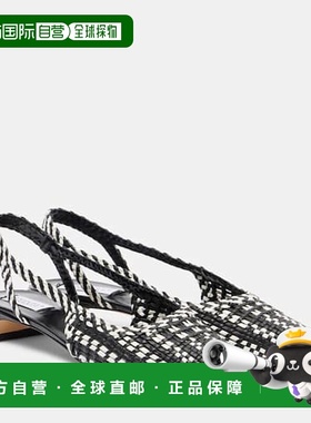 香港直邮Gabriela Hearst 女士 Perro 编织皮质浅口鞋女鞋单鞋