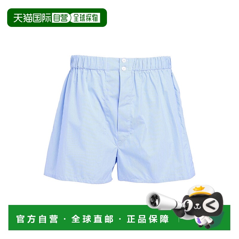 1h可退 香港直邮潮奢 Brioni 布里奥尼 男士 平角内裤 blue蓝色