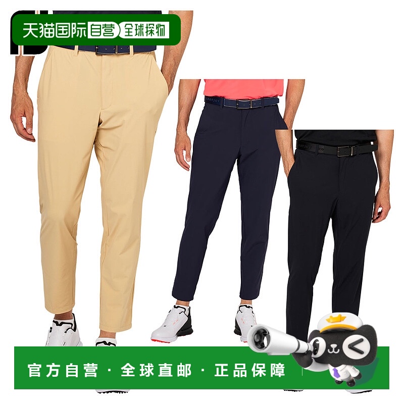 日本直邮FootJoy 男士九分裤“FJ-S25-P02”弹力高尔夫服2025 年