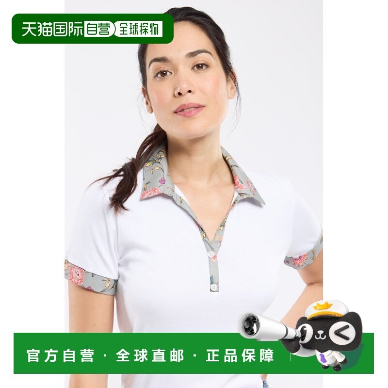 自营欧洲直邮Armor Lux 女士棉纽扣领短袖Polo衫,女装/女士精品,POLO衫,淘宝优惠券,粉丝福利购,淘宝优惠卷
