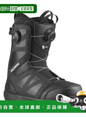 日本直邮SALOMON 男士 LAUNCH BOA SJ 23 - 24款滑雪板靴 黑色 [L