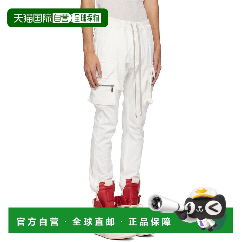 香港直邮Rick Owens 抽绳腰边休闲裤 RU01D3396BA