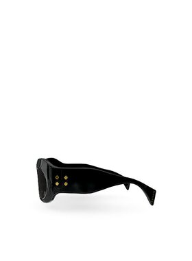 GUCCI 男士太阳镜 GG1463S001 SS2024 黑色 几何框太阳镜