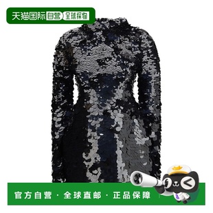 Cocktail Women 自营Max black Polyester Dress 美国奥 Mara