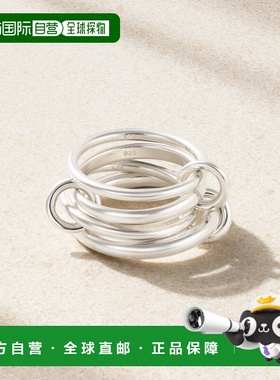 1h可退 香港直邮Spinelli Kilcollin 女士 紫蓝色纯银戒指(4件装)