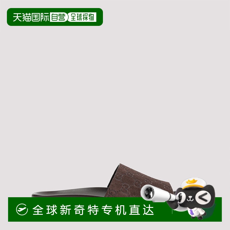 1h可退 欧洲直邮gucci 男士 凉拖拖鞋