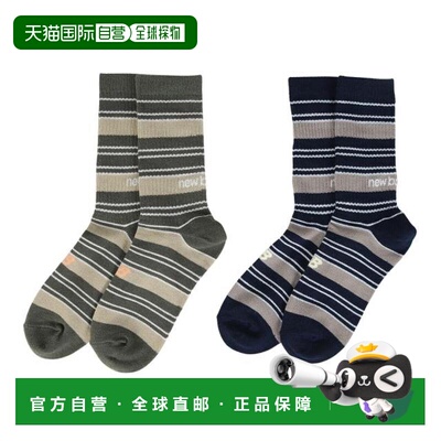 日本直邮New Balance 2双装长袜LAS45751AS2（男款、女款） 袜子