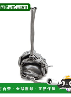 香港直邮DIESEL 女士单肩包 X10331P1003T8080 SS2025 灰色