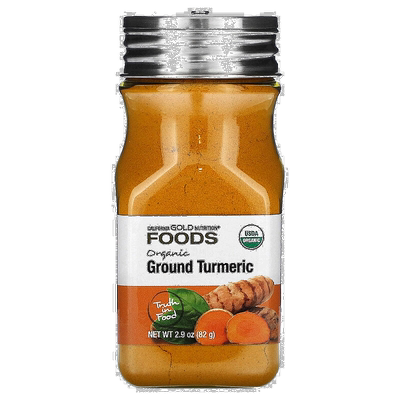 香港直发California Gold Nutrition有机姜黄粉粉质细腻浓香82g