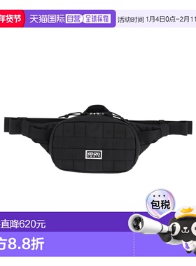1h可退 香港直邮潮奢 kenzo 高田贤三 男士 绗缝腰包 FG55SA207F2