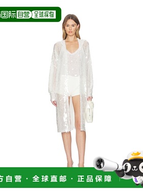 1h可退 香港直邮NORMA KAMALI 诺玛 卡玛丽 女士 连帽长袍 ST2244