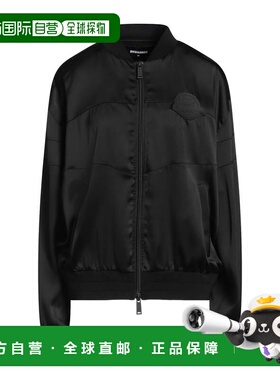 1h可退 香港直邮Dsquared2 二次方 女士 短夹克 black黑色 舒适时