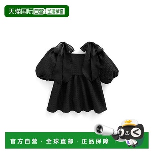 GRL pp161女装 蓬松提花露肩蝴蝶结 上衣 peplum 日本直邮日潮