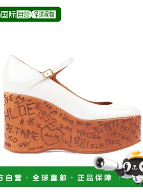 1h可退 香港直邮Chloe Maxime坡跟鞋 C25A12KSG