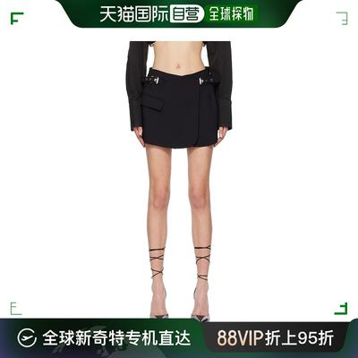 香港直邮潮奢 Dion Lee 女士 黑色 Interlock Blazer 短裙 A1386R