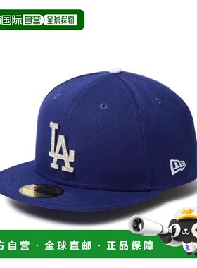 日本直邮NEW ERA 洛杉矶道奇队59FIFTY Rhinestone Badge 棒球帽