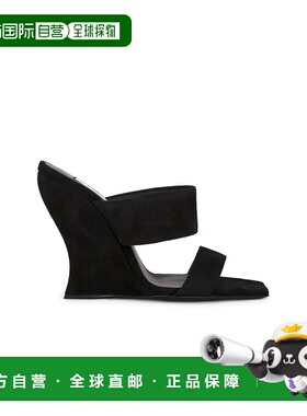 1h可退 香港直邮alaia 女士 ALAΪA 坡跟凉拖 AA3S3005C0H53