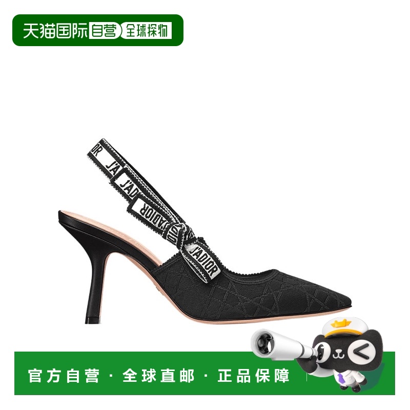 1h可退 香港直邮DIOR 女士高跟鞋 KCV373TCES900 SS2025 黑色 尖