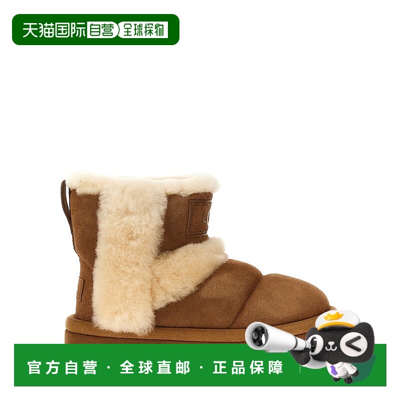 1h可退 香港直邮UGG 女士靴子 1144046CHESTNUT AW2023 棕色短靴