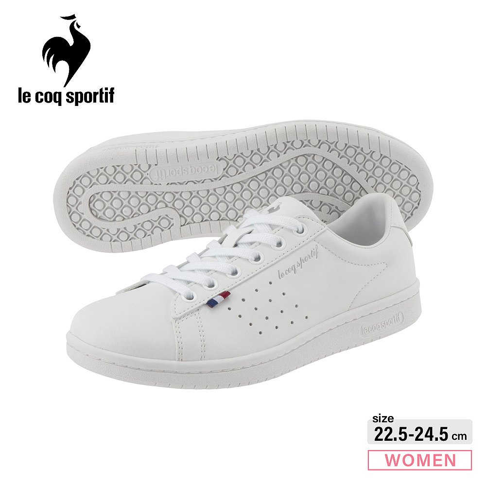 日本直邮 le coq sportif 女士运动鞋 LA Laurent SL QL1VJC02WS