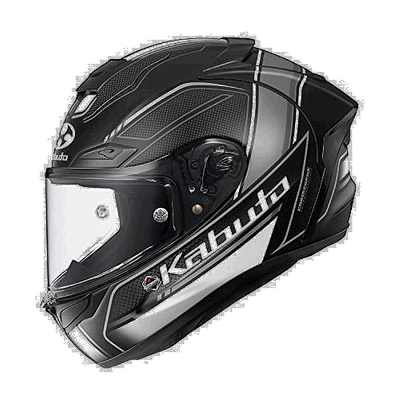 【日本直邮】OGK KABUTO 摩托车头盔 F17 FORTE 平黑灰 L(59-60cm