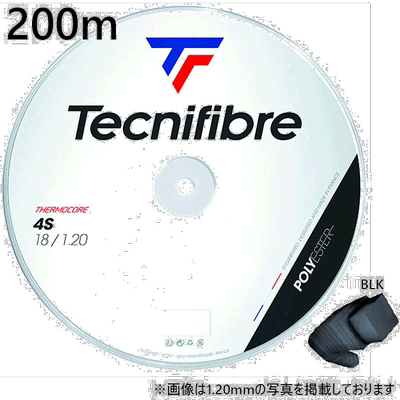 日本直邮200m Technifibre 男士女士 4S 网球装备卷肠线 tecnifib