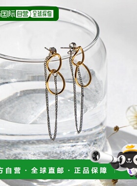 1h可退 日本直邮LesSignes 女士 链条耳环 LS26S14VA00330