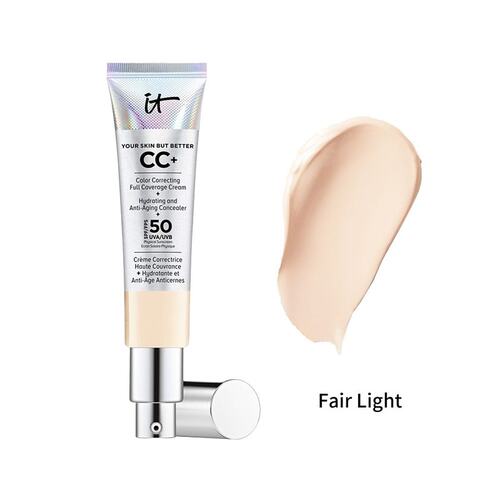 欧洲直邮It Cosmetics依科美CC霜遮瑕款小银管粉底液32ml