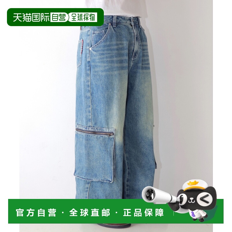 韩国直邮GLACK 公用牛仔裤GP080IN正品时尚流行穿搭显瘦日常百搭