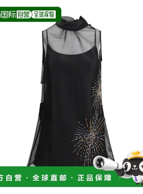 1h可退 香港直邮Staud 女士 Albee 迷你连衣裙 R26R2304IDFRWK