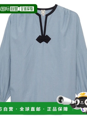 香港直邮INES DE LA FRESSANGE  圆领长袖宽松 T恤 女款上衣女装