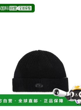 香港直邮DIESEL 女士帽子 A196820KCAE9XX AW2025 黑色 