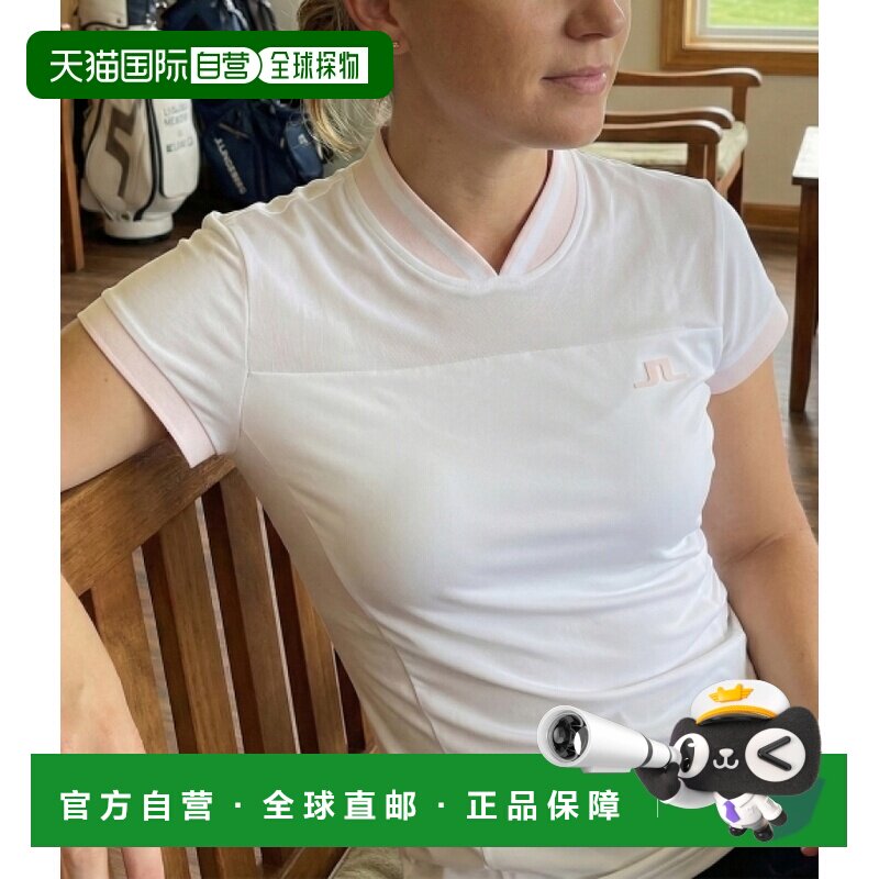 韩国直邮j.lindeberg金林德伯格女士高尔夫网球上装T恤速干透湿图片