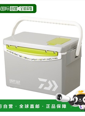 日本直邮Daiwa 冷藏箱 22 Cool Line α 浅盐 GU1500X LS 灰色