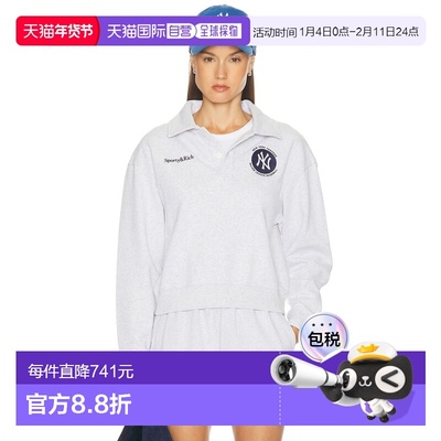 1h可退 香港直邮潮奢 SPORTY & RICH 女士 X NY Yankees World 系