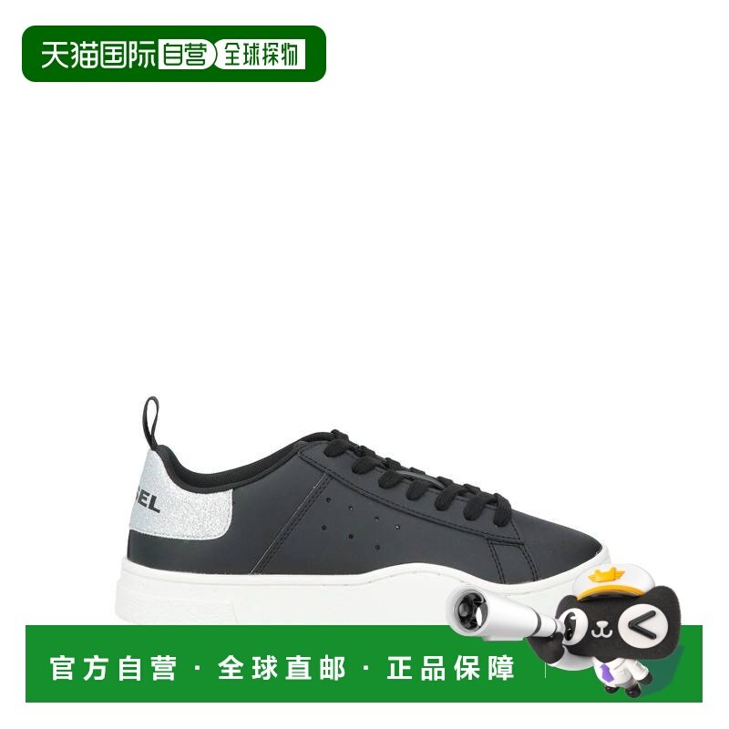 1h可退 香港直邮潮奢 Diesel 迪赛 女士 运动鞋 black黑色 舒适时,运动鞋new,运动休闲鞋,淘宝优惠券,粉丝福利购,淘宝优惠卷