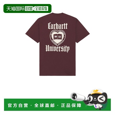 1h可退 香港直邮潮奢 CARHARTT WIP 男士 Schooling 短袖T恤 I035