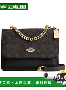 香港直邮COACH 女士斜挎包 CW206IMXAQ AW2024 黑色 迷你