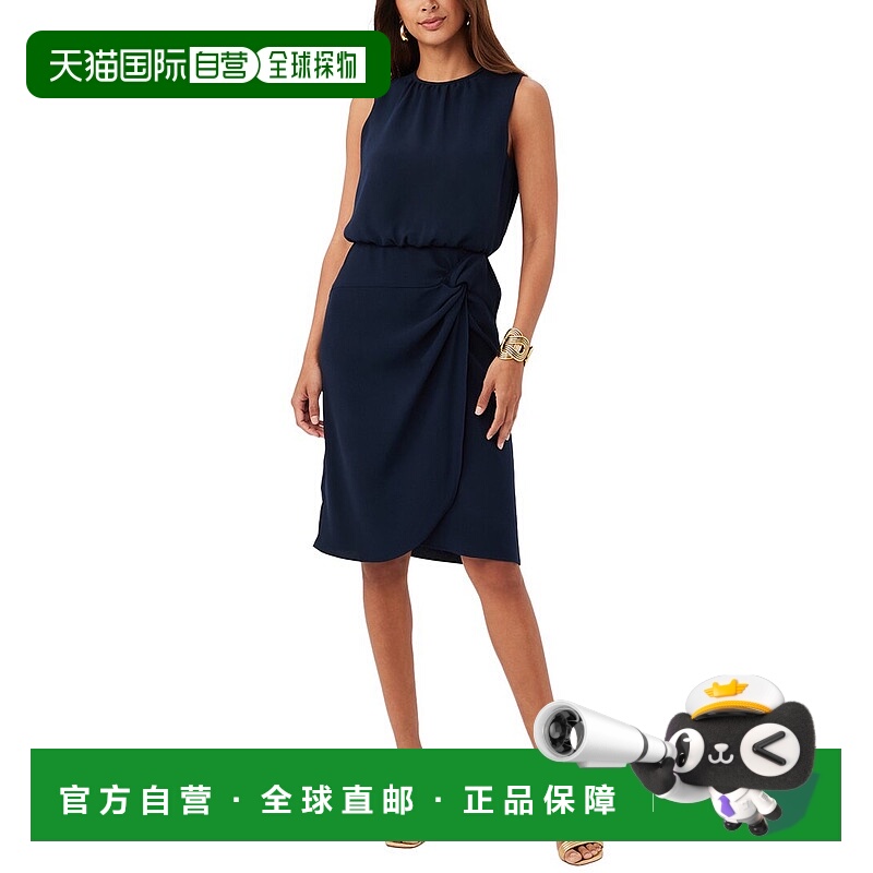 自营 Trina Turk Genoa Dress - blue 美国奥莱直发连衣裙