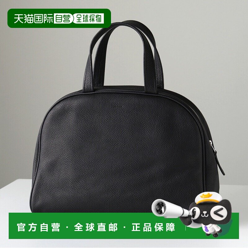 日本直邮THE ROW 软式保龄球包 (W1261 L663) - 女士真皮手提包黑图片