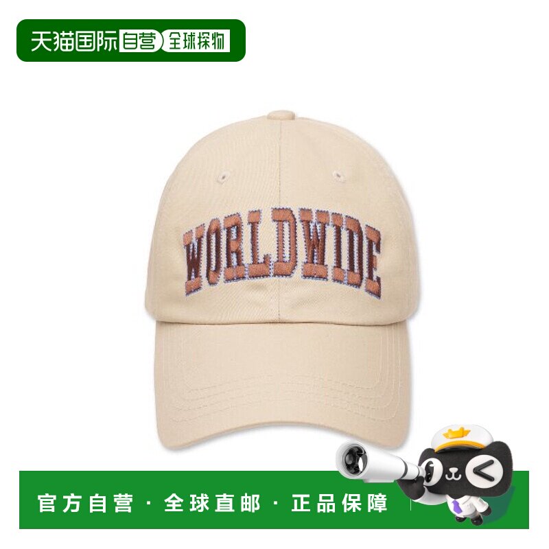 韩国直邮Ames Worldwide 女士帽子WORLDWIDE BALL CAP BEIGE AM2CF