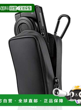 【日本直邮】宜丽客ZEROSHOCK系列腰挂式数码相机包 M号 黑色