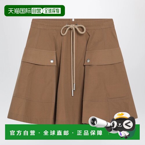 1h可退 香港直邮MONCLER 女士半身裙 2D00024599MD24N AW2026 棕