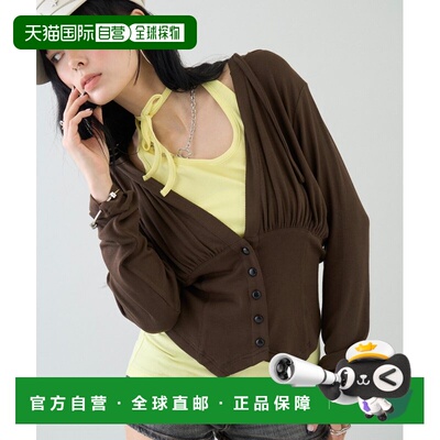 日本直邮WHO'S WHO gallery 女装 束腰连帽短袖上【付后1h可退】