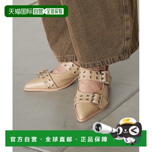 1h可退 日本直邮Ray Cassin 女士 宽松版型 鱼嘴穆勒鞋 半透明绑