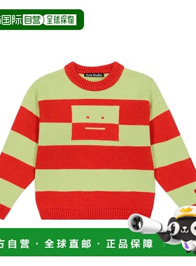 1h可退 香港直邮Acne Studios 艾克妮 女童 条纹羊毛毛衣童装 003