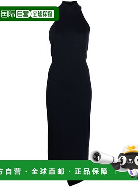 1h可退 香港直邮Fendi 芬迪 女士 羊毛无袖连衣裙 FZDB93AOEZ露背